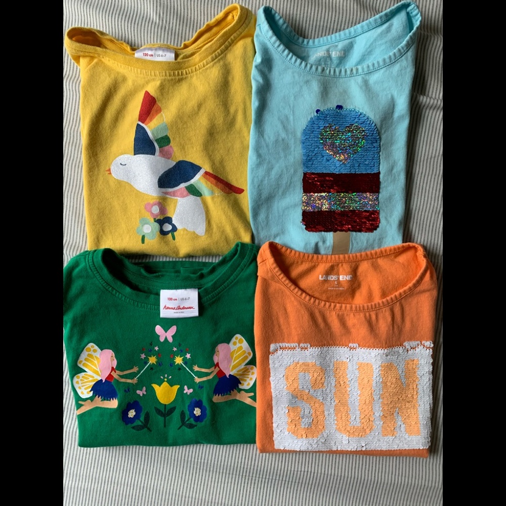 Lot of HA and Lands End tees